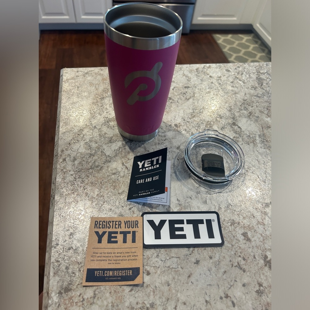Peloton x Pink Yeti Tumbler 20 oz